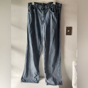 Diesel Larkee 0823G Men Blue Straight Regular Jeans W36 L32 (94977)​​​​​